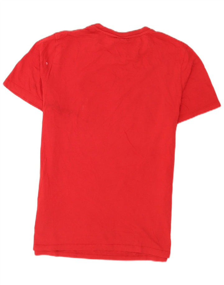 Jack & Jones T-Shirt Graphique Homme Rouge Moyen Coton
