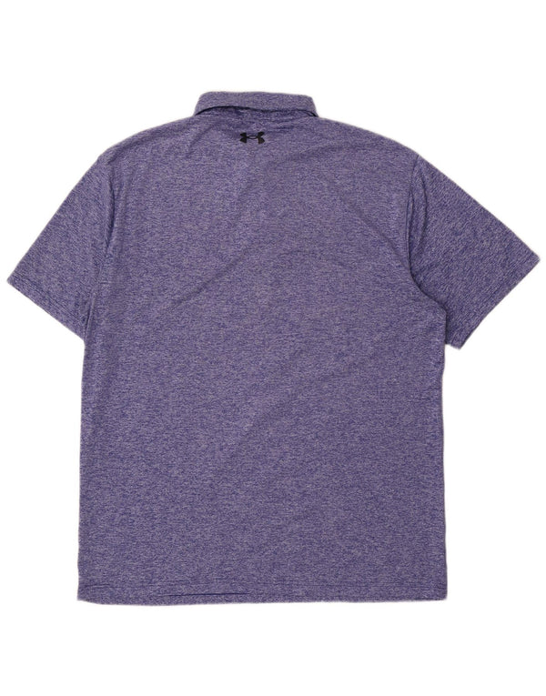 Under Armour Polo Homme Large Bleu Rayé