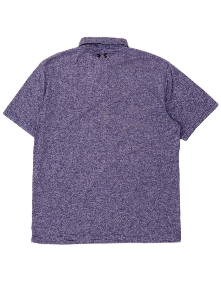 Under Armour Polo Homme Large Bleu Rayé