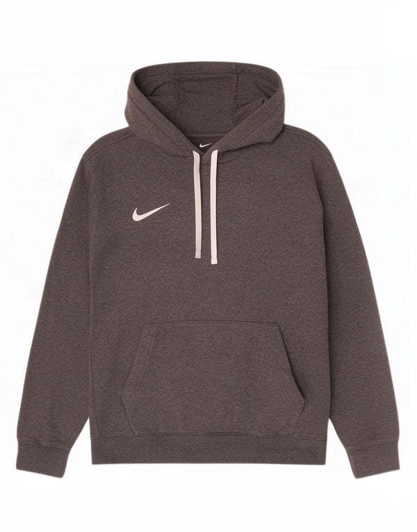 Nike Pull à capuche en coton gris moyen pour homme