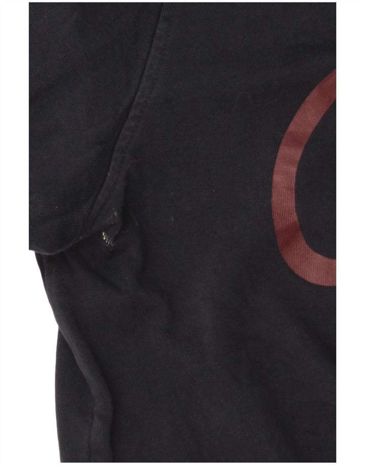 JACK & JONES Sweat-shirt graphique pour hommes, grand, bleu marine, en coton