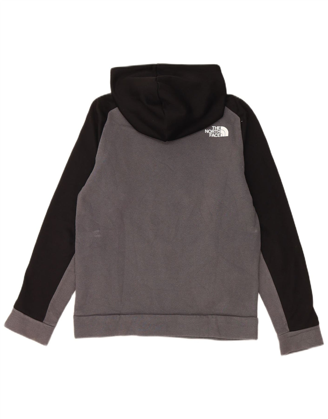 THE NORTH FACE Pull à capuche pour garçon 11-12 ans Large Gris Colorblock