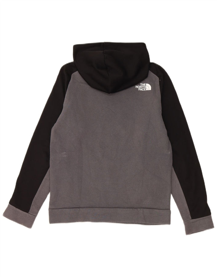 THE NORTH FACE Pull à capuche pour garçon 11-12 ans Large Gris Colorblock