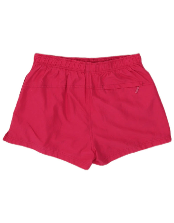 Calvin Klein Short de bain graphique pour femme UK 14 Large Rose Colourblock