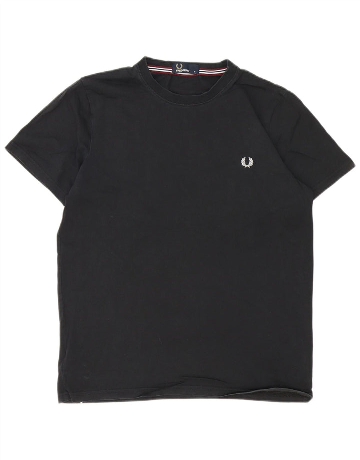 Fred Perry T-Shirt Homme Noir Moyen Coton