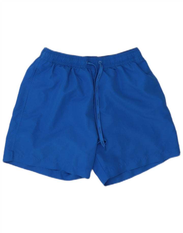 Calvin Klein Short de Bain Homme Bleu Moyen