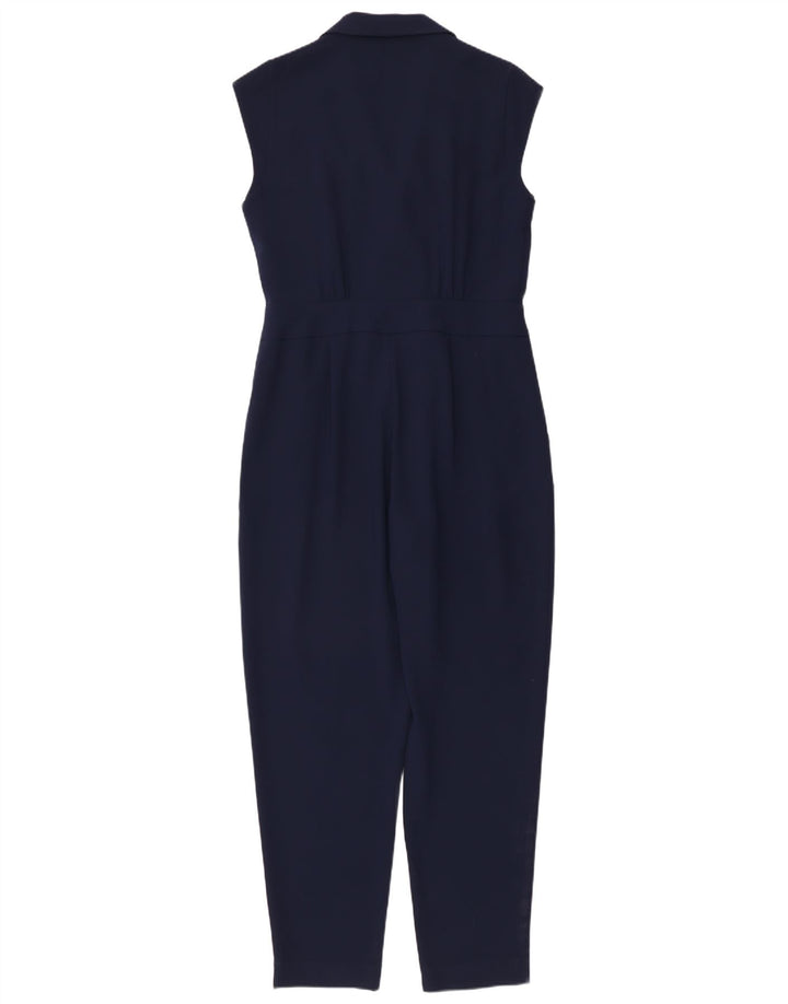 KAREN MILLEN Combinaison sans manches pour femme UK 14 Large Bleu Marine Polyester