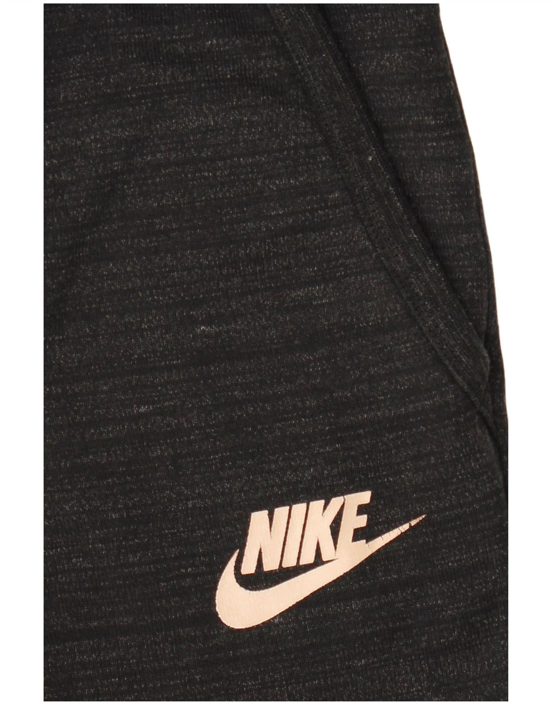 NIKE Pantalon de survêtement pour homme en coton moucheté noir moyen