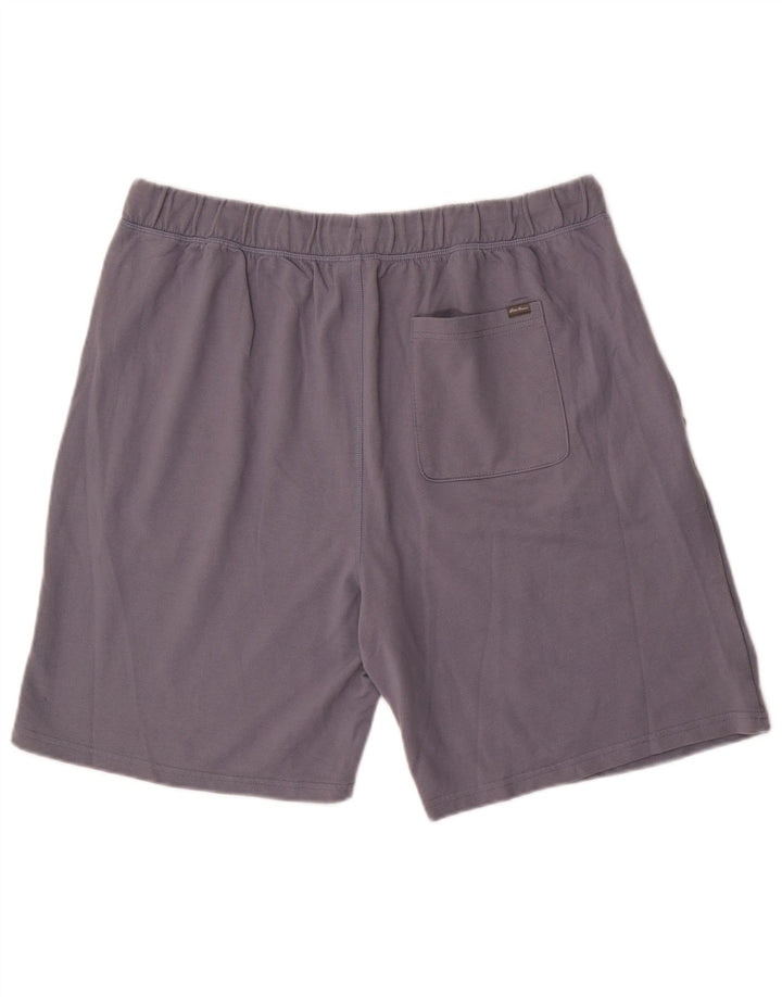 Eddie Bauer Short de sport pour homme XL en coton gris