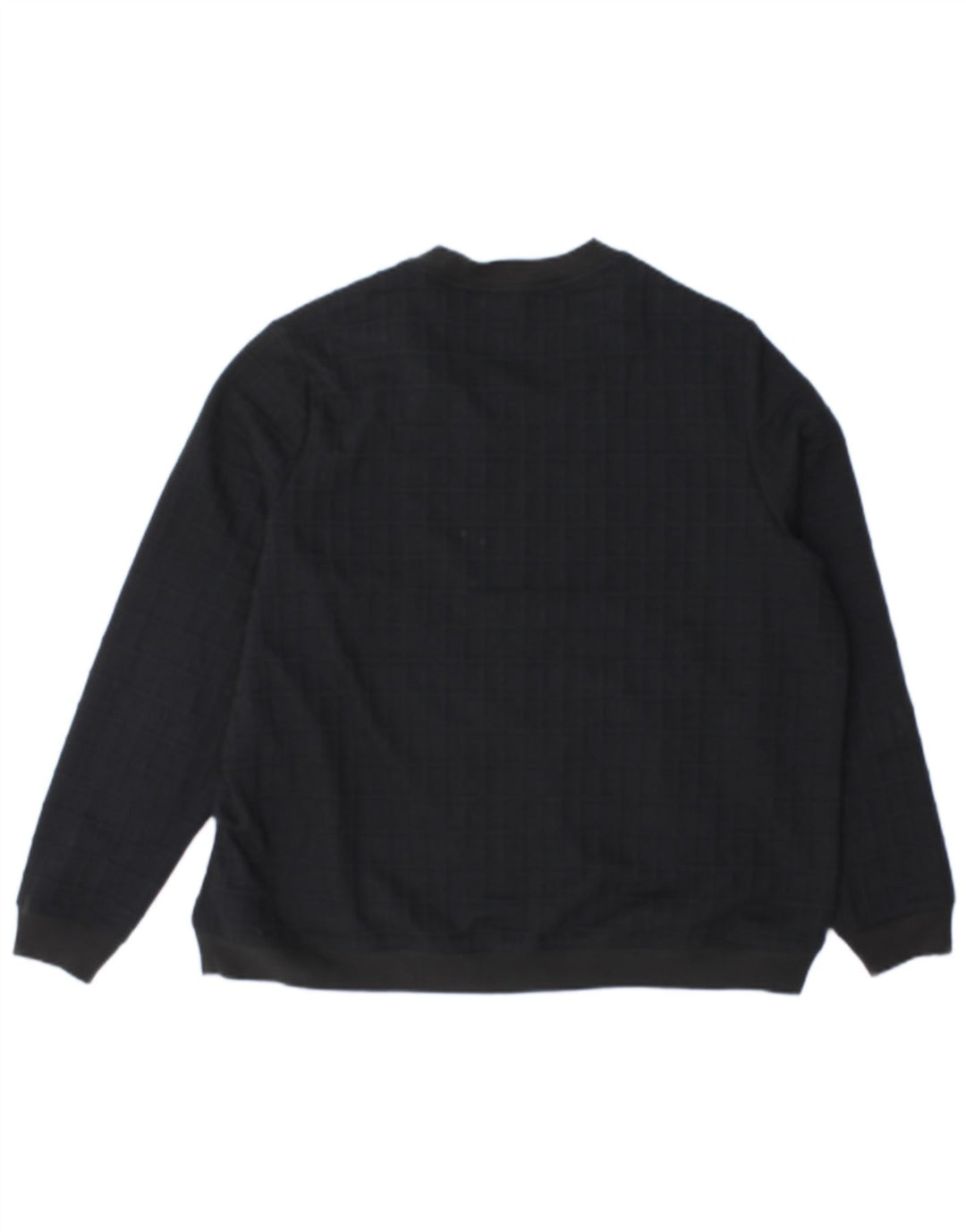 Marks & Spencer Veste de survêtement pour femme UK 20 2XL Noir à carreaux Polyester