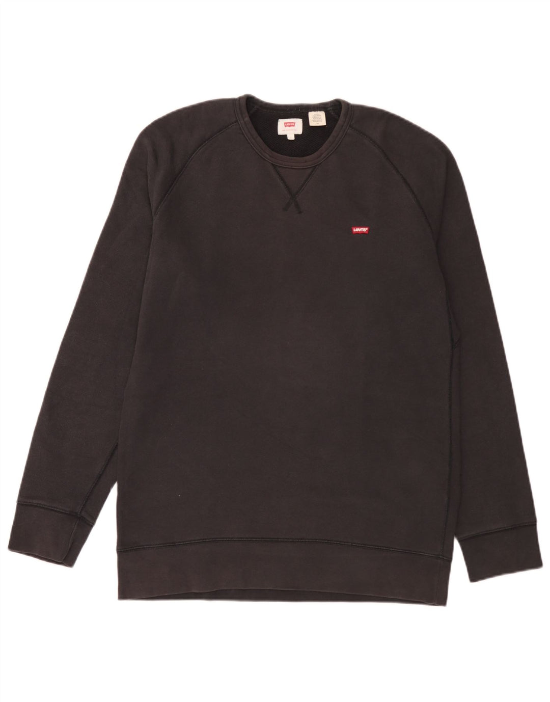 Levi's Sweatshirt Jumper Large Noir Coton Homme