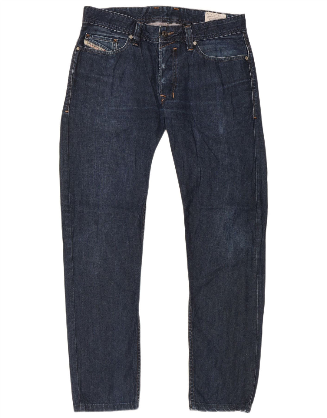 Jean Slim Homme Diesel W30 L30 Bleu Marine Coton