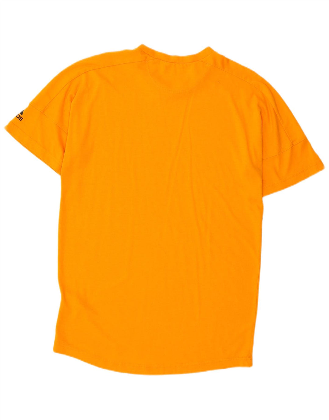 ADIDAS T-Shirt Homme Orange Moyen Polyester