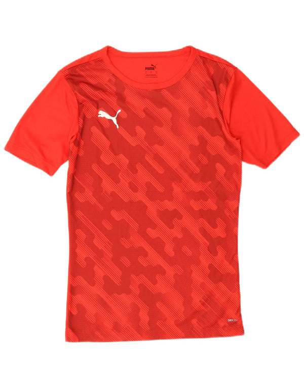 Puma T-Shirt Homme Petit Rouge Géométrique