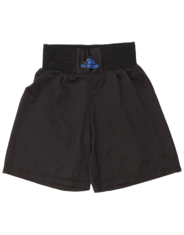 Adidas Short de sport de boxe pour homme Petit noir Polyester Sports