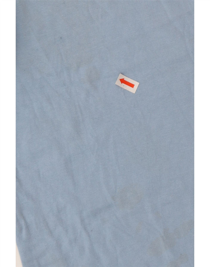 Crew Clothing T-Shirt Homme Bleu Moyen Coton