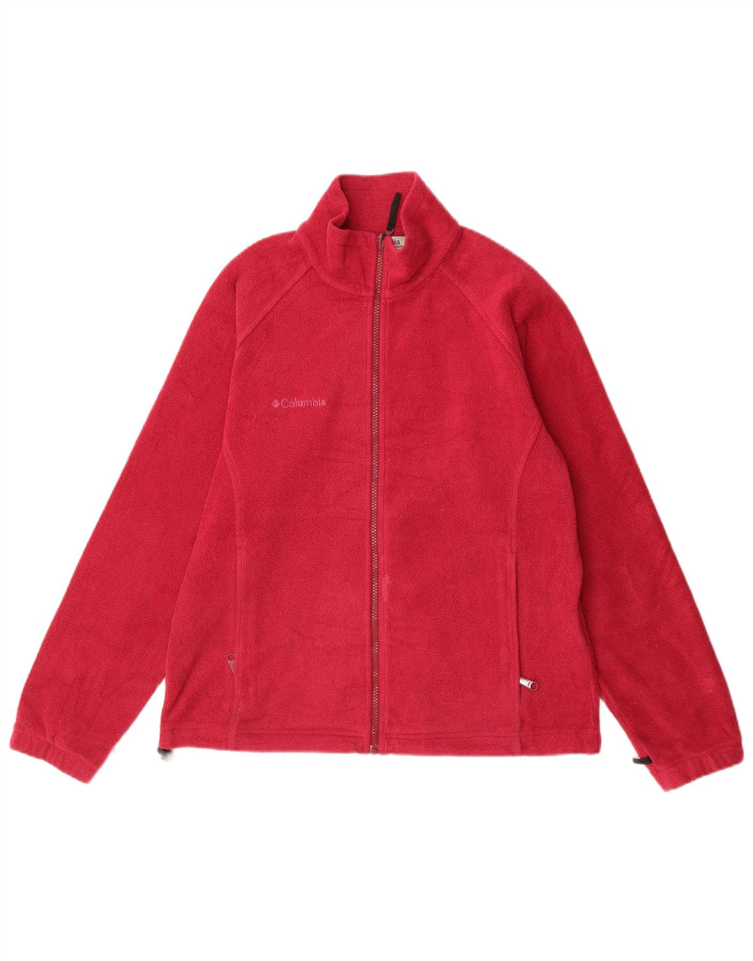 Columbia Veste Polaire Liner Femme UK 14 Rouge Moyen Polyester