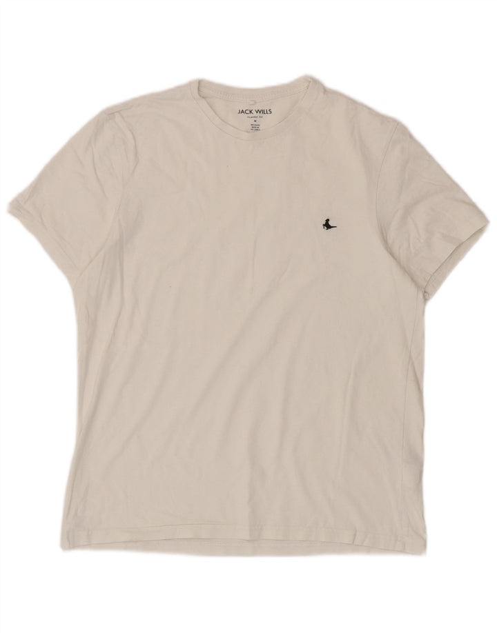 Jack Wills T-shirt coupe classique pour homme en coton blanc moyen