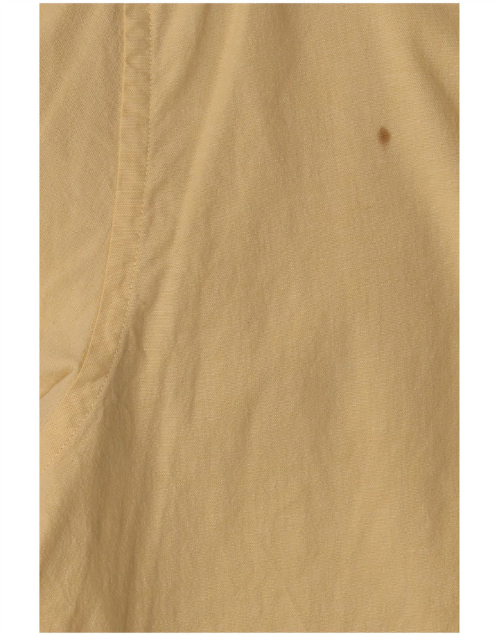Eddie Bauer Chemise à manches courtes pour homme en coton jaune moyen
