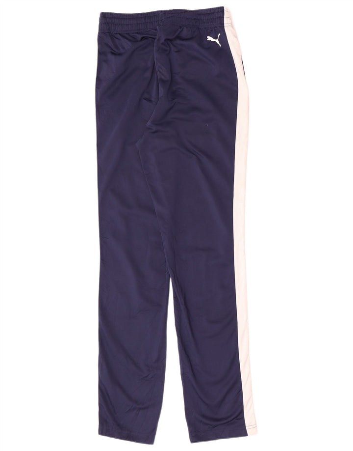 Puma Pantalon de Survêtement Homme Bleu Marine Small Colourblock