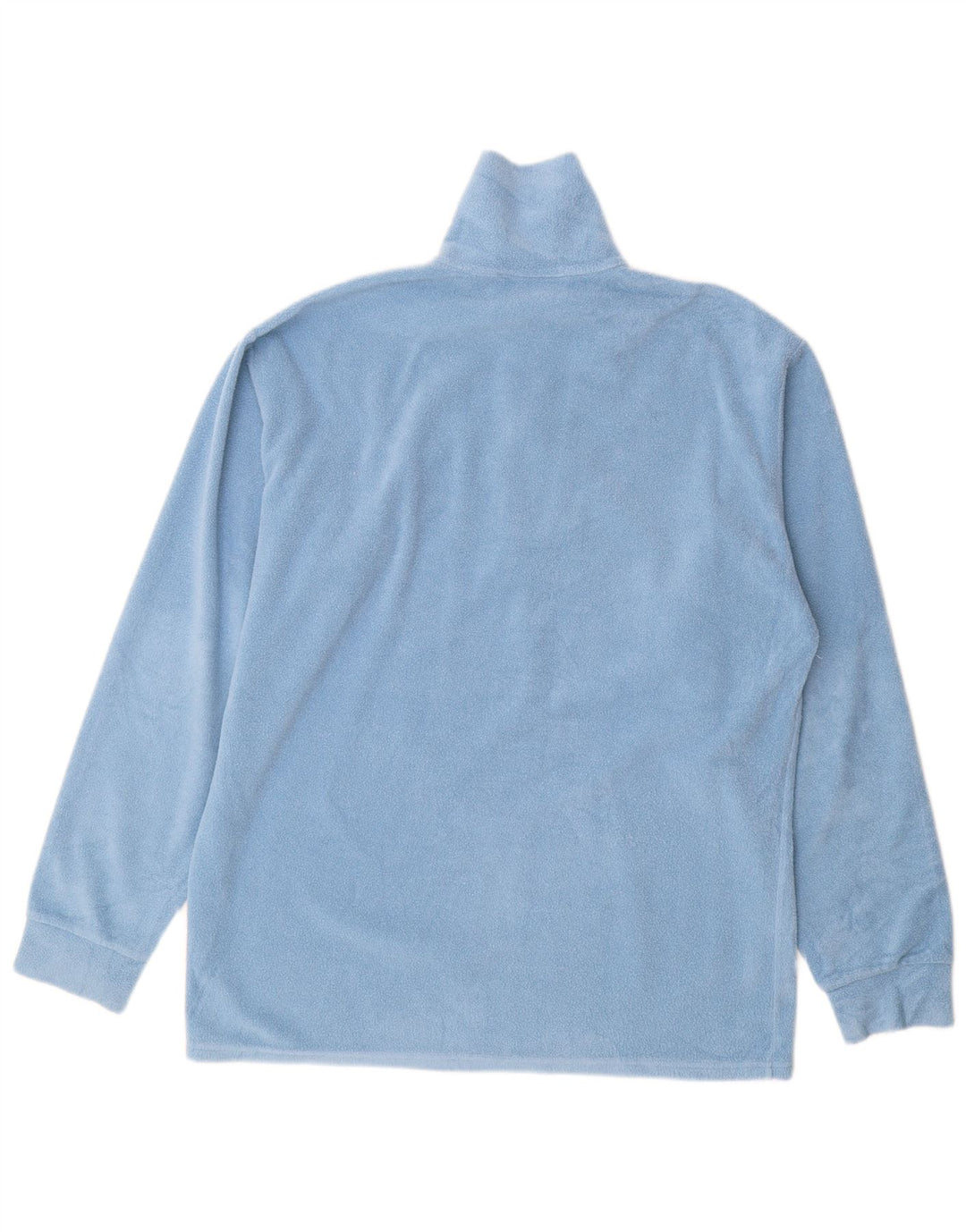 FILA Pull Polaire Col Zippé Homme XL Bleu Polyester