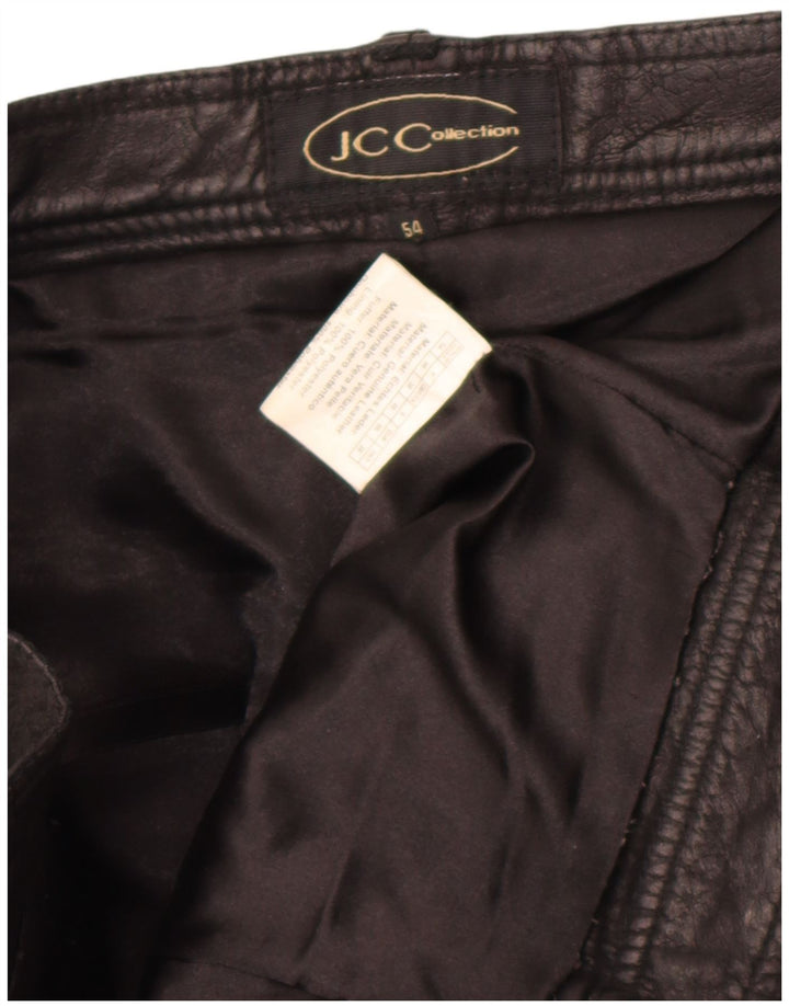 Pantalon en cuir homme JCC W38 L30 cuir noir