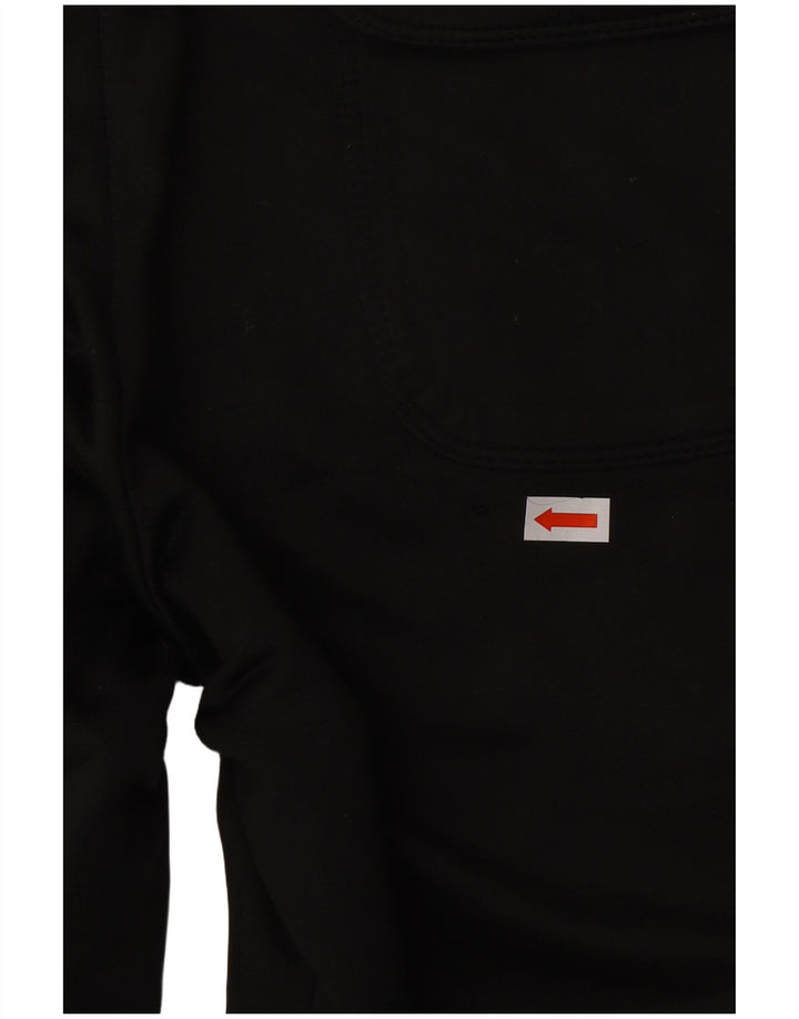 NIKE Bermuda de sport pour femme US 4/6 Petit Noir Polyester