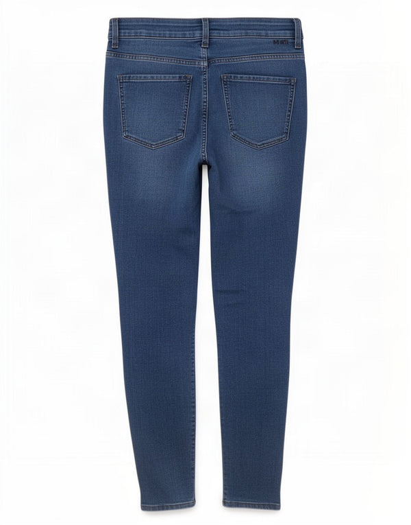 Marks & Spencer Jean skinny The Ivy pour femme UK 14 Large W34 L29 Bleu Coton