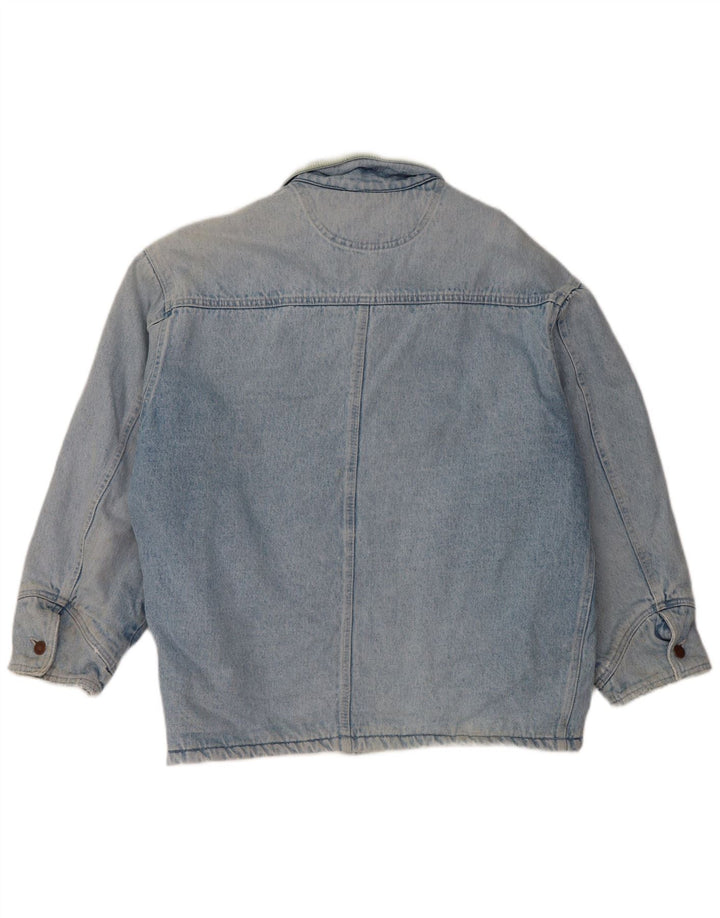 Uniforme Veste Sherpa en jean pour homme UK 42 XL Bleu