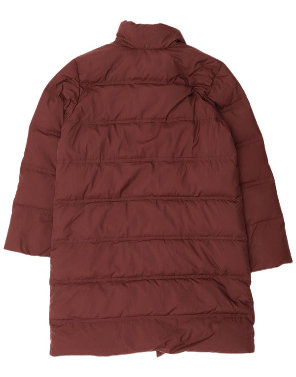 Fila Manteau rembourré surdimensionné pour femme UK 14 Polyester bordeaux moyen