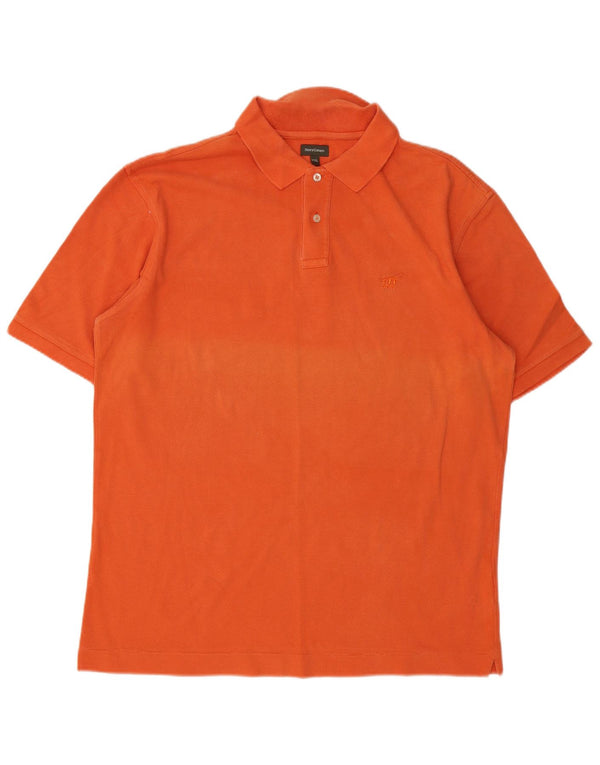 Henry Cottons Polo Homme 2XL Orange Coton