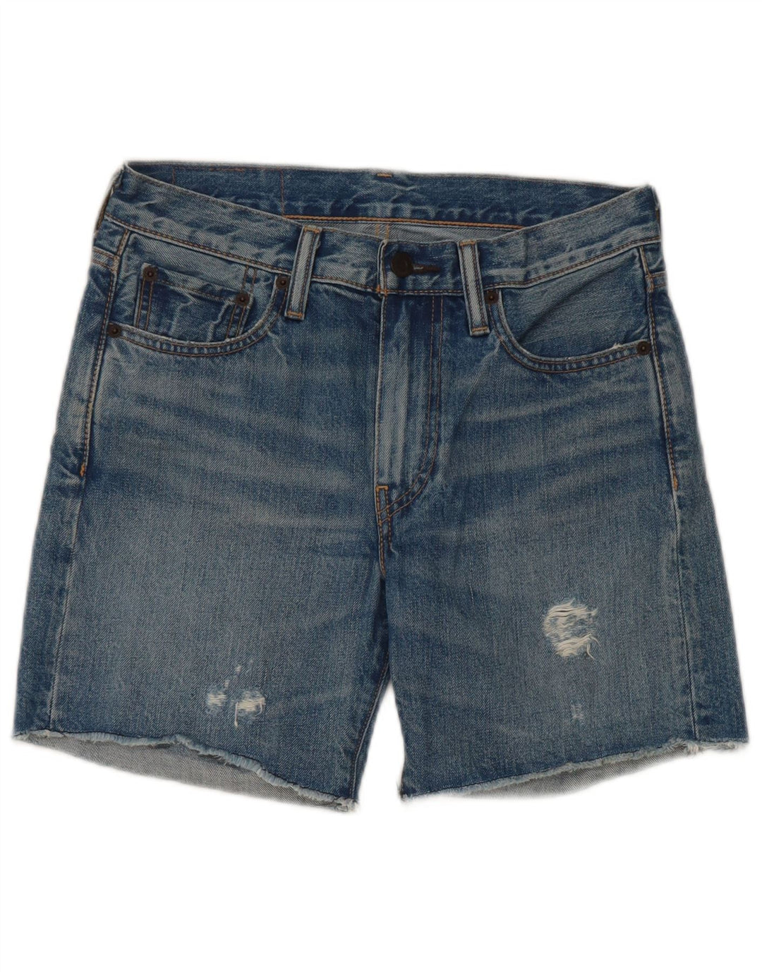 Levi's Short en Jean 505 Femme W27 Petit Bleu Coton