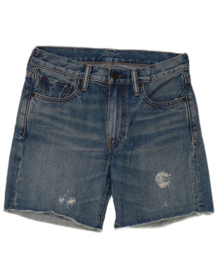 Levi's Short en Jean 505 Femme W27 Petit Bleu Coton