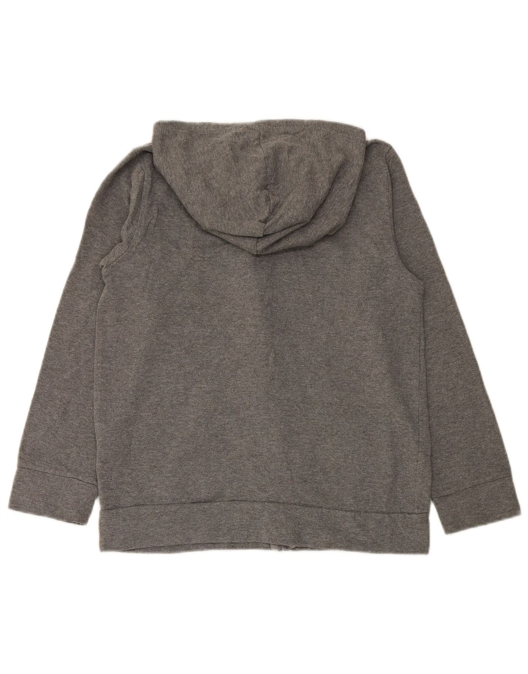 PUMA Pull à capuche zippé graphique pour garçon 12-13 ans Grand gris coton