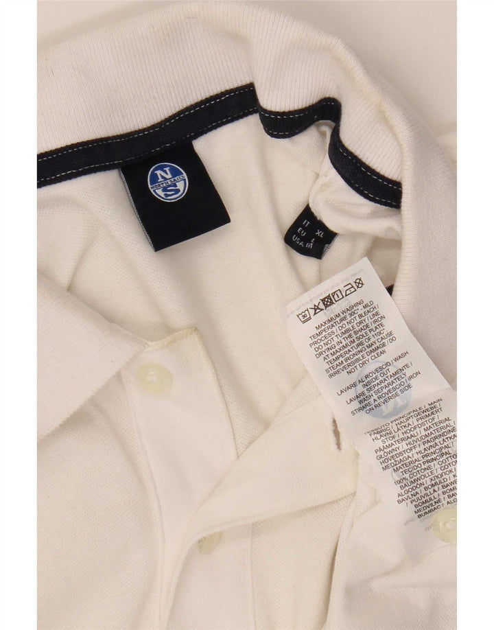 North Sails Polo Homme Grand Blanc Coton