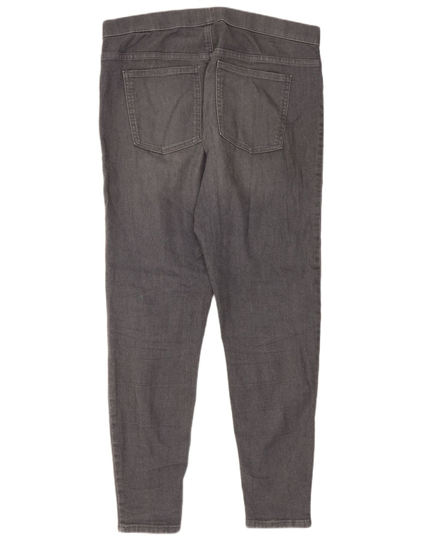 Marks & Spencer Womens Jegging Jeans UK 16 Large W34 L28 Grey Cotton