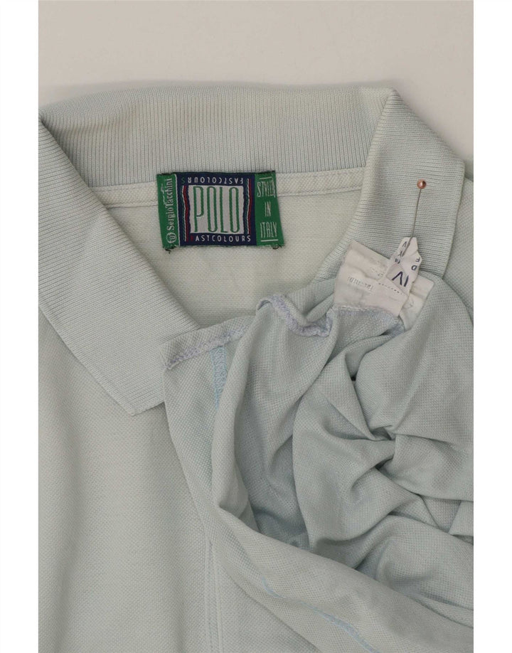 Sergio Tacchini Polo Homme Bleu Moyen Coton