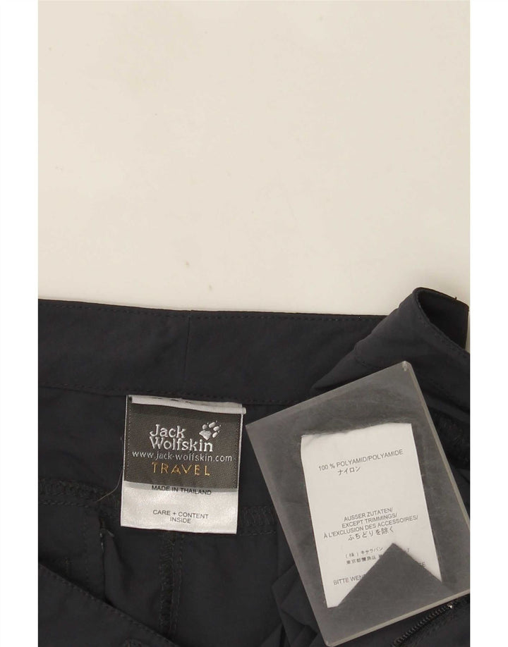 Jack Wolfskin Jupe-short pour femme UK 10/12 Medium W30 Bleu marine Polyamide