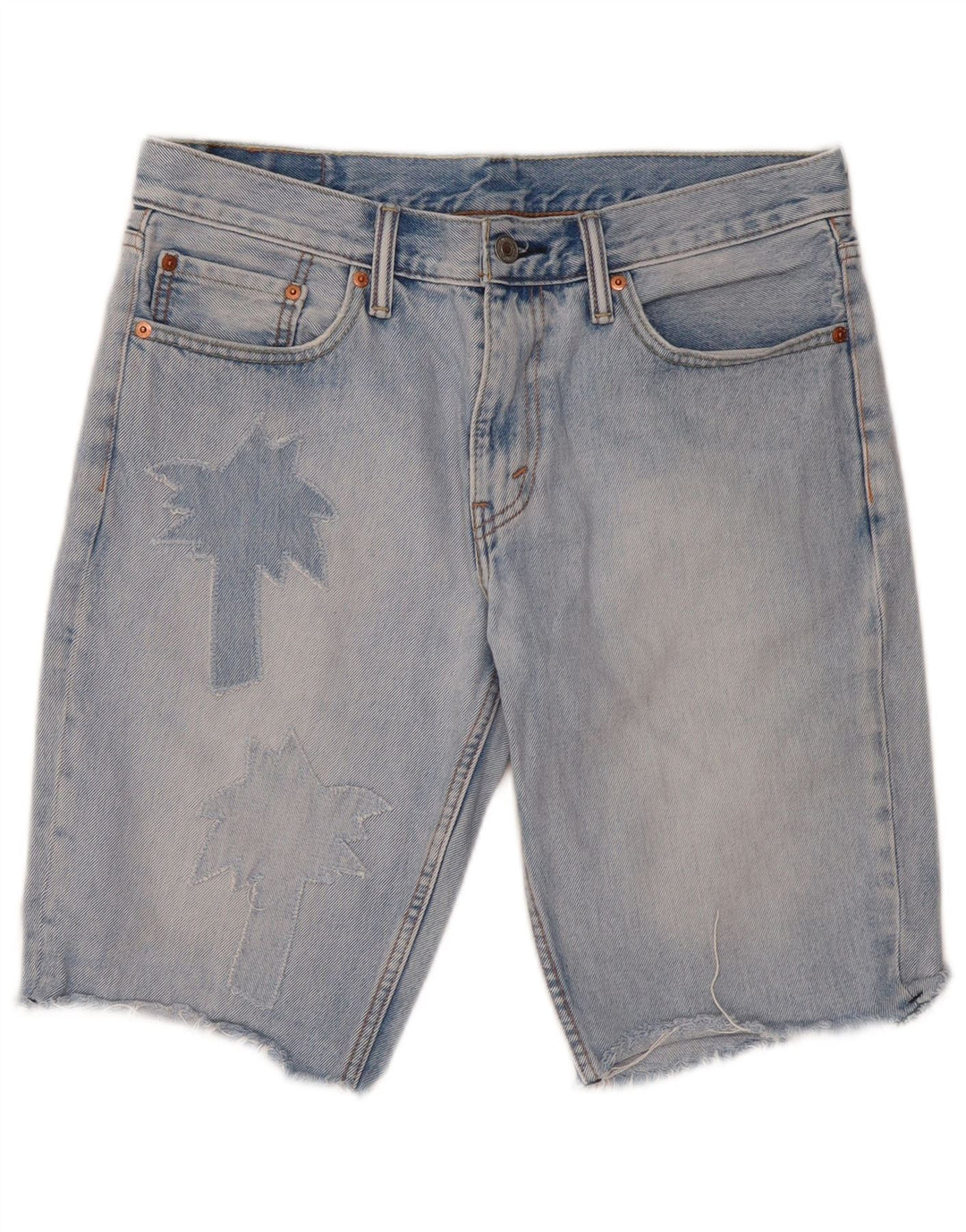 Levi's Short en Jean 511 Graphic W33 Homme Bleu Moyen Coton