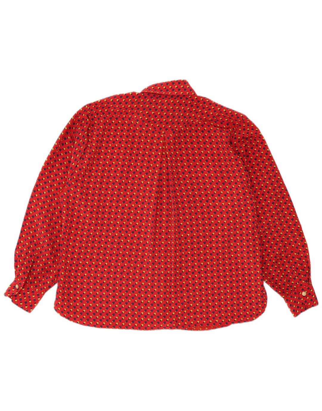 Bleyle Chemise Femme UK 20 2XL Rouge Géométrique