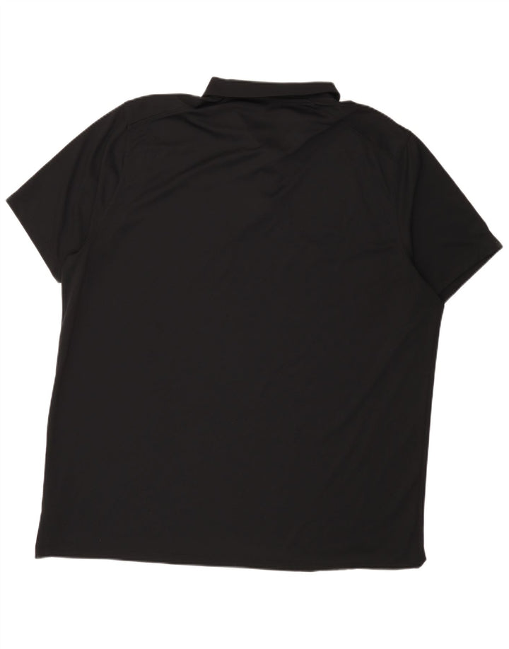 Nike Polo Homme 2XL Noir Polyester
