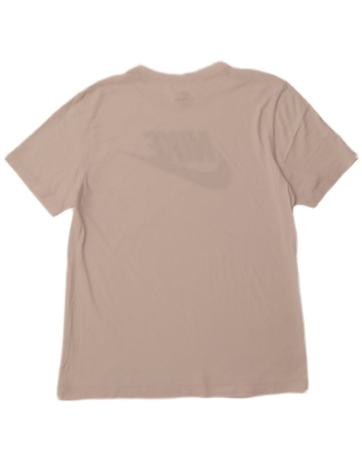 NIKE T-shirt graphique pour hommes, grand, blanc