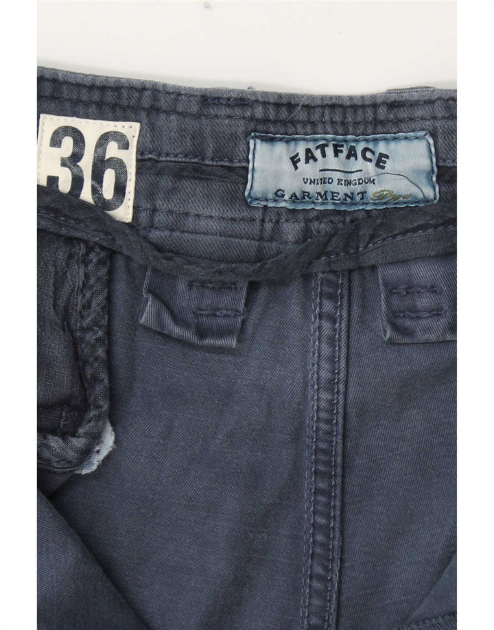 Fat Face Short Chino Homme W36 Large Bleu Marine Coton