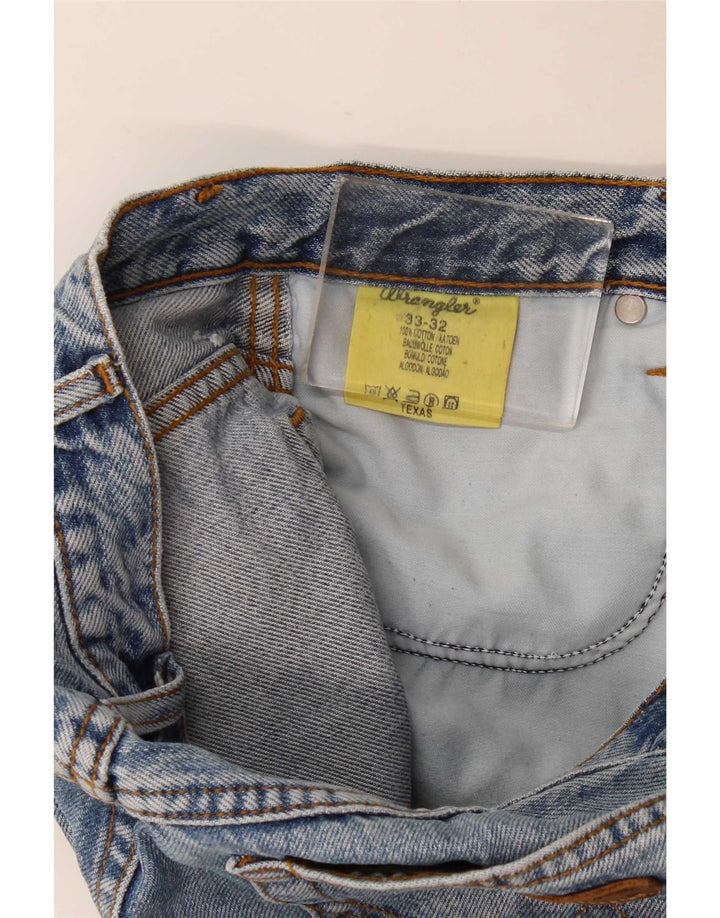 Wrangler Jean Droit Texas Homme W33 L32 Bleu Coton