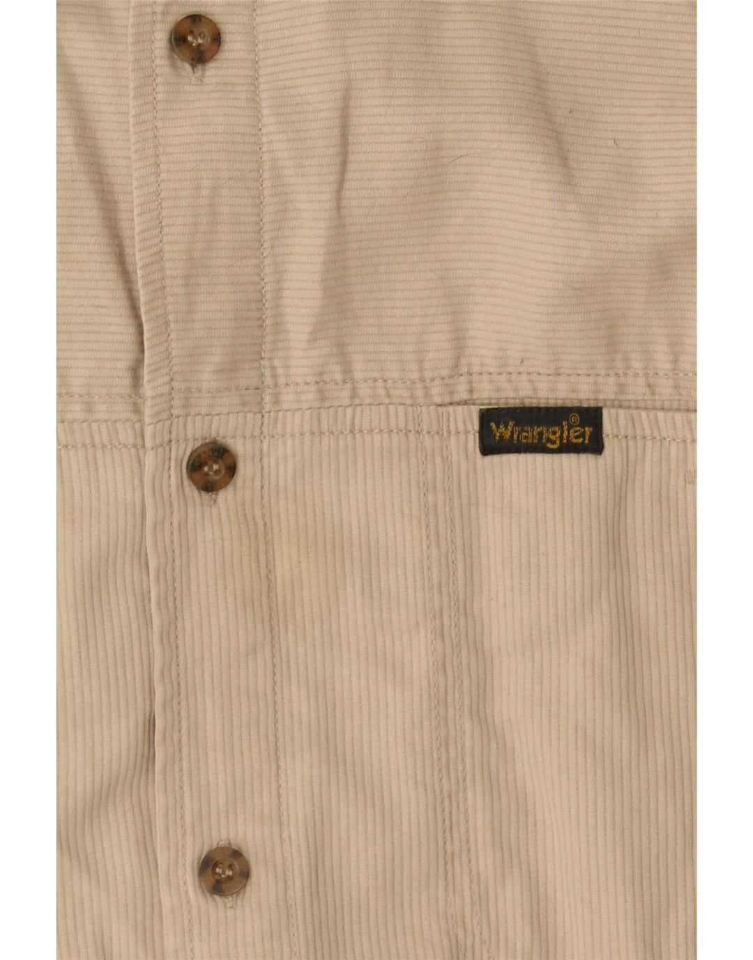 Wrangler Chemise Garçon 14-15 ans Grandes Rayures Beige