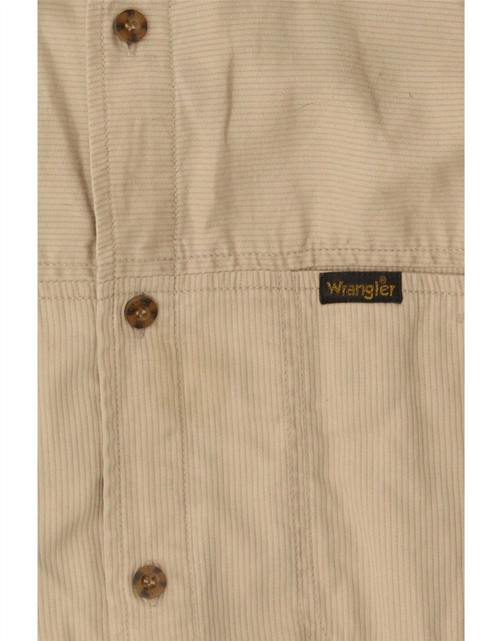 Wrangler Chemise Garçon 14-15 ans Grandes Rayures Beige