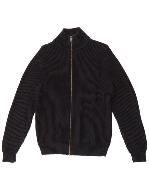 Fred Perry Pull Cardigan Homme Noir Moyen Coton