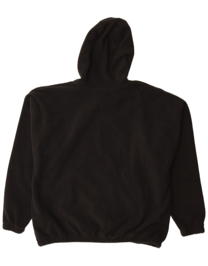 Nike Pull polaire à capuche pour homme Large Noir Polyester