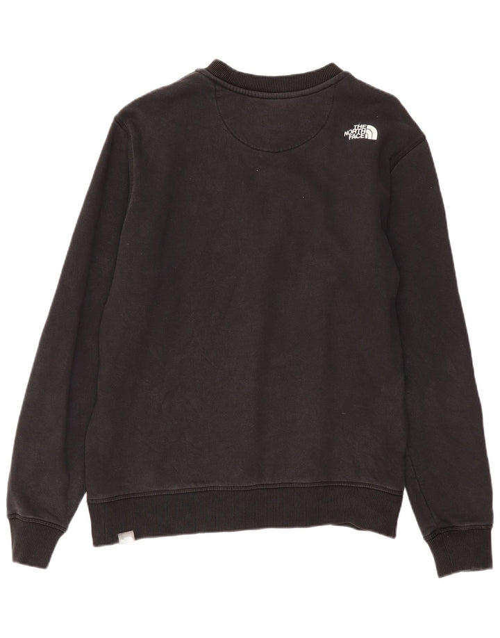 THE NORTH FACE Sweat-shirt graphique pour hommes, grand coton noir