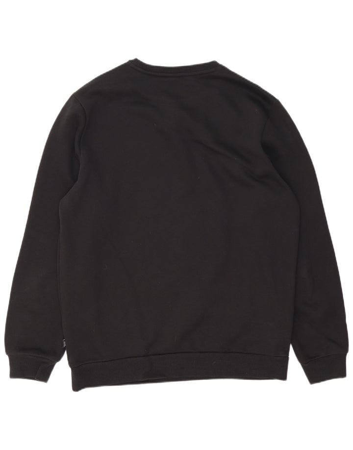 PUMA Sweat-shirt pour homme en coton noir moyen
